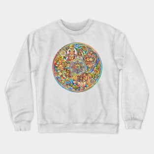 Mandala BUDDHA Crewneck Sweatshirt